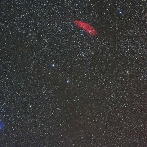The Pleiades California Nebula And Comet Holmes Ts From The
