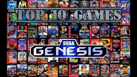Top 10 Sega Genesis Megadrive Games Youtube