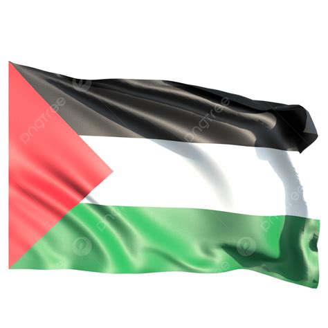 Palestine Flag Waving Palestine Flag With Pole Palestine Flag Waving