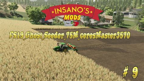 Fs19 Ghost Seeder 75m Ceres Master 3570 V10 Fs 19 Implements And Tools