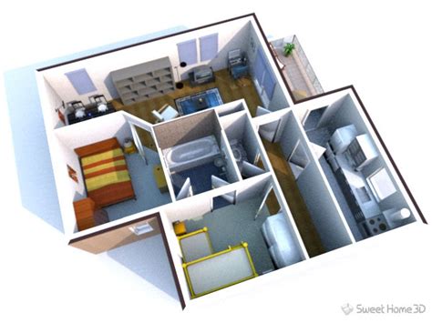 Home design software, versi 3.1. Sweet Home 3D, Software Untuk Desain Rumah