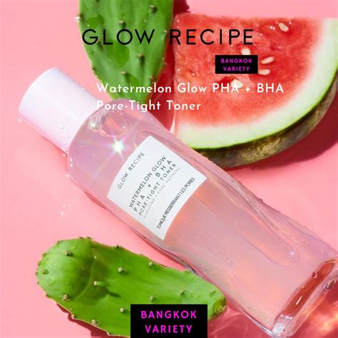 พร้อมส่ง New Glow Recipe Watermelon Glow Pha Bha Pore Tight Toner