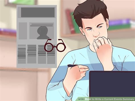 How To Write A Current Events Summary With Pictures Wikihow