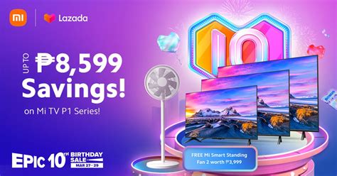 Xiaomi Now Offers Deals On Lazadas Birthday Sale