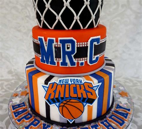 Ny Knicks Basketball Cake Cake By Custom Cakes By Ann Cakesdecor