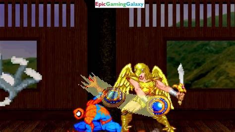 Spider Man And Wonder Woman Vs Tom Cat And Modok In A Mugen Match Battle Fight This Video