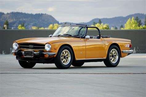 1976 Triumph Tr6 Woverdrive For Sale On Bat Auctions Closed On