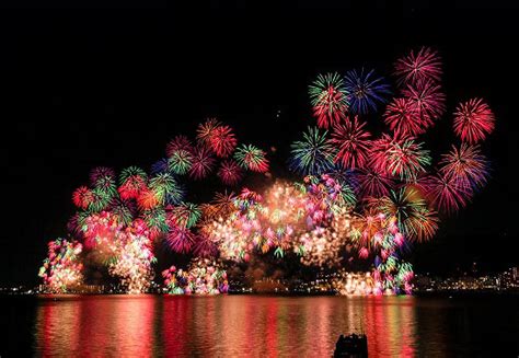 Lake Biwa Great Fireworks Festival Tourism Of All Japan
