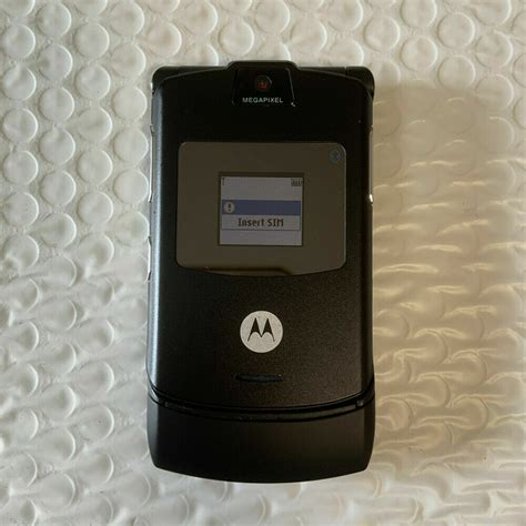 Motorola Razr V3 Flip Mobile Phone Unlocked Camera Cellphone 2g Gsm Bluetooth Ebay