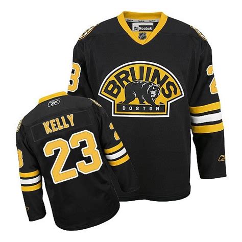 Authentic Reebok Adult Chris Kelly Third Jersey Nhl 23 Boston Bruins