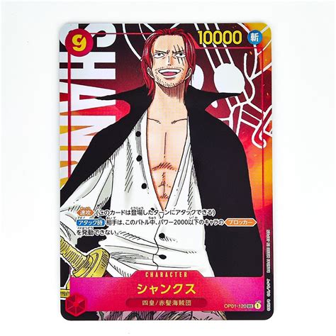 One Piece Card Game Shanks Alt Art Grelly Belgi