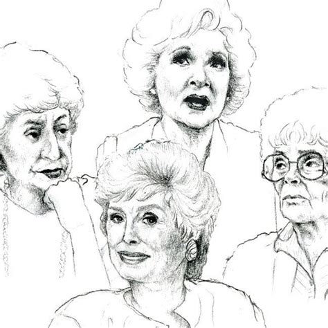 Very creative and a lot of fun! The Golden Girls Greeting Cards Set of 5 Illustrated Cards