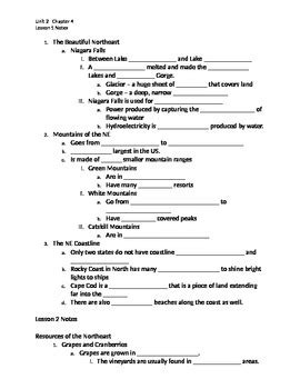 Reading comprehension worksheets for 5th graders; Scott Foresman Social Studies (4th Grade) Regions Ch. 4 ...