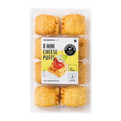 Mini Cheese Puffs 8 Pk Za