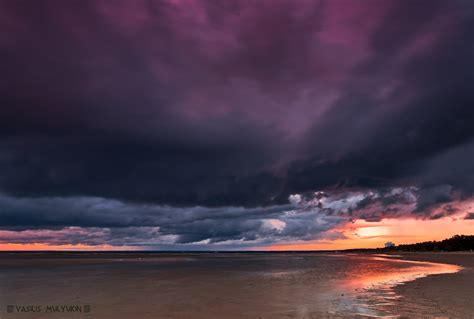Purple Sunset Purple Sunset Vasily Mulyukin Flickr