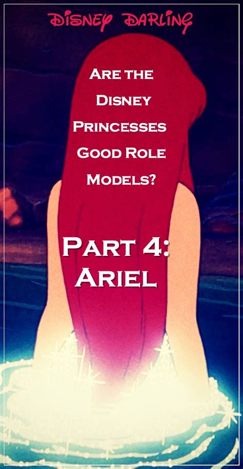 Are The Disney Princesses Good Role Models Part 4 Ariel