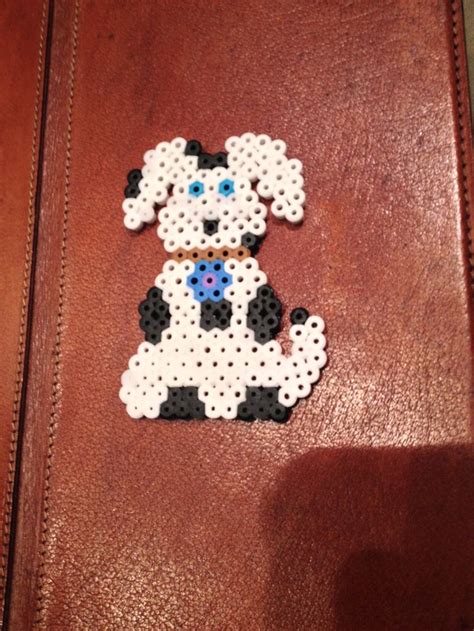 Perler Bead Minecraft Dog