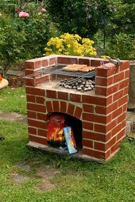 40 Best DIY Backyard Brick Barbecue Ideas Brick Bbq Diy Backyard