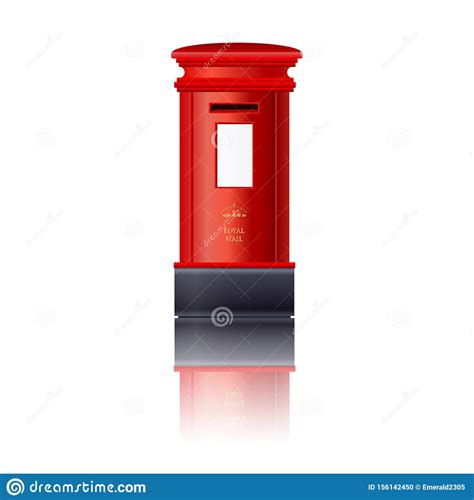 Red London Post Box London Royal Mail London Letterbox