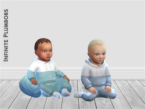Infant Cc Teddy Bear Set Infinite Plumbobs Sims 4 Toddler Sims 4