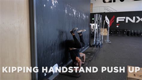 Kipping Handstand Push Up Youtube