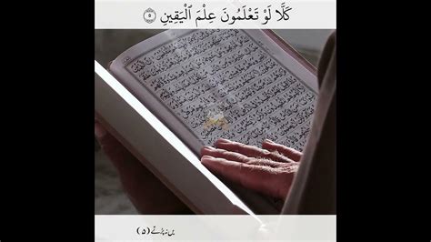 Surah At Takasur سورۃ التکاثر Full With Urdu Translation Quran Amma