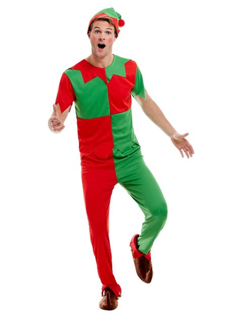 Mens Elf Costume Smiffys