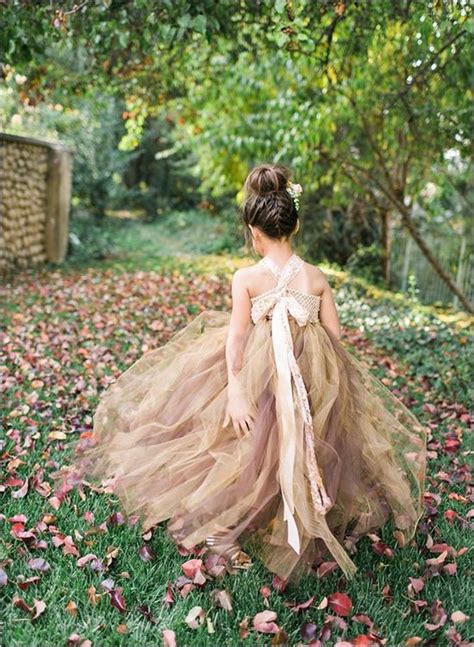 20 Fall Flower Girl Outfits That Are Too Cute Weddingomania