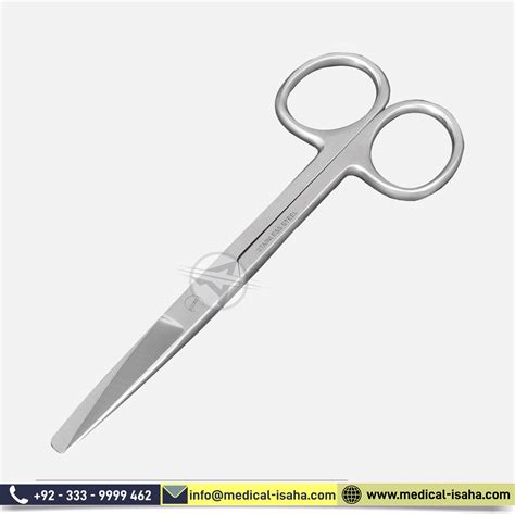 Operating Scissors Sharp Blunt Straight Isaha Medical