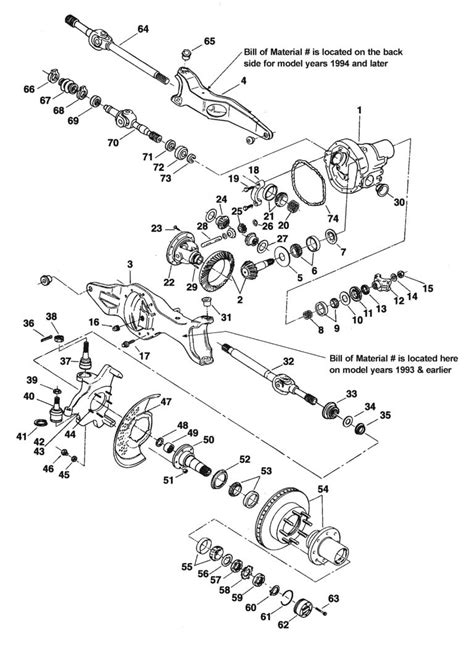 Dana 50 ™ Differential Parts West Coast Differentials