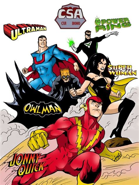 Crime Syndicate Of Amerika Dc Comics Characters Superhero Comic Dc