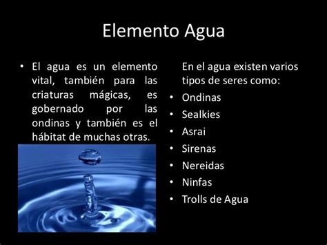 Elemento Agua• El Agua Es Un Elemento En El Agua Existen Varios Vital