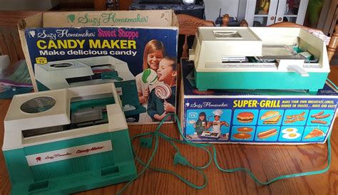 vintage 1960s suzy homemaker super grill and candy maker by topper toys w box 1888381798