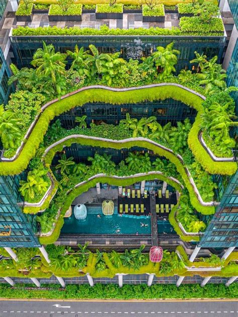 The Parkroyal Hotel In Singapore A Green Paradise Article On Thursd