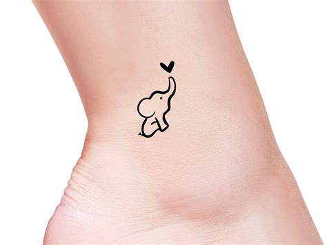 Cute Elephant Tattoos