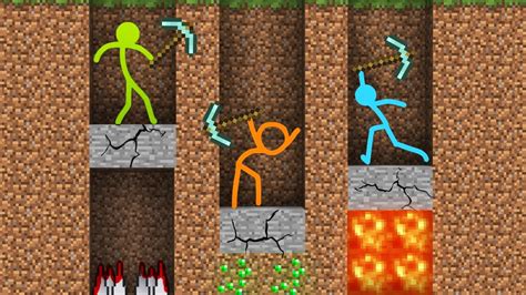 Cara Menggambar Stickman Animation Vs Minecraft Imagesee
