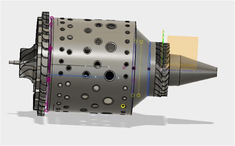 Jet Engine Cad Files Dwg Files Plans And Details
