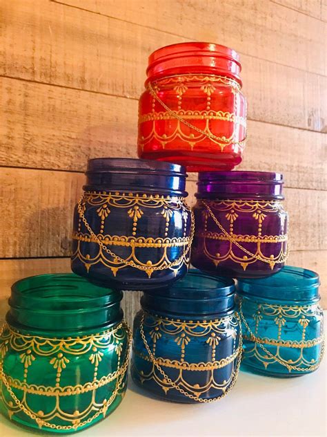 Domythic bliss inexpensive moroccan lantern diy. Mason jar, Bohemian Lantern, Moroccan Home Decor, Mason ...
