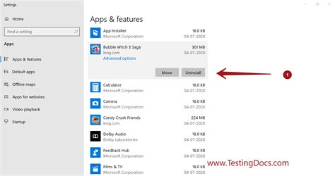 How To Uninstall An App On Windows 10