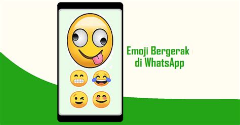 Ternyata ada cara membuat stiker whatsapp menjadi animasi bergerak layaknya stiker yang adalah di aplikasi line, fb messenger, bbm, dan juga michat. Cara Membuat Emoji Bergerak di WhatsApp Tanpa Aplikasi - Yannech.com