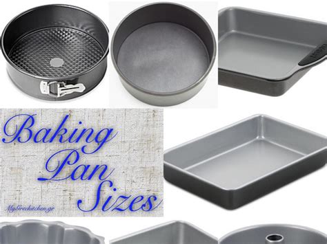 Baking Pan Sizes