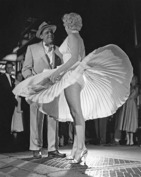 Interesting Story And Photos Of Marilyn Monroe S Iconic Flying Skirt