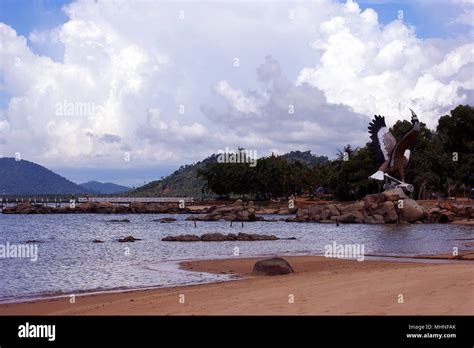 Sinka Islnad Beach Singkawang West Kalimantan Indonesia Stock Photo