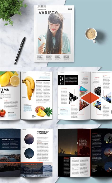 Clean and Modern Magazine Layout Design | Magazine layout design, Magazine layout, Magazine design