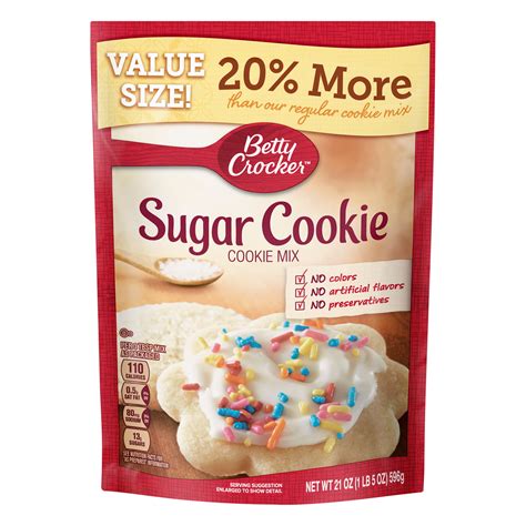 3 Pack Betty Crocker Sugar Cookie Mix Walmart Com Walmart Com