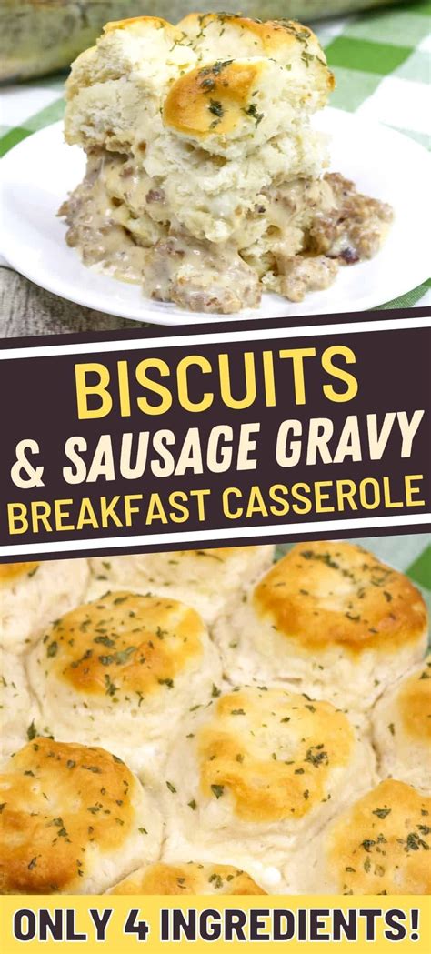 Sausage Gravy Biscuit Casserole Recipes Carte