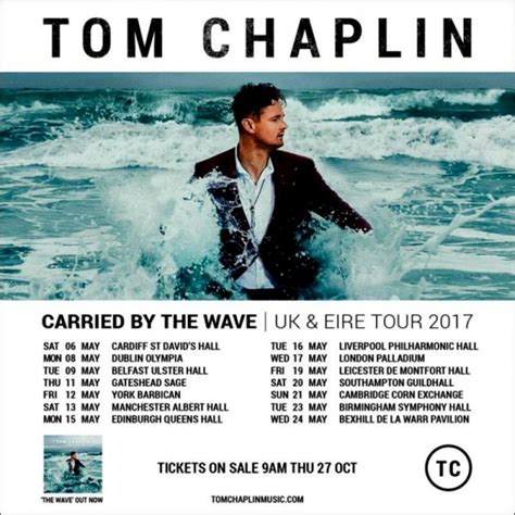 Gig Review Tom Chaplin Welcome To Uk Music Reviews
