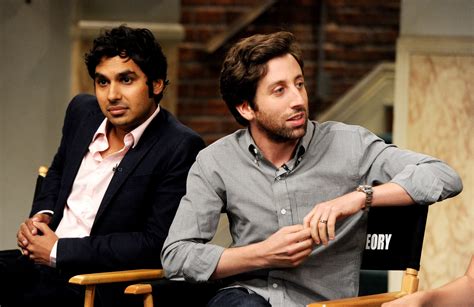 The Big Bang Theory Stars Kunal Nayyar And Simon Helberg Sign New