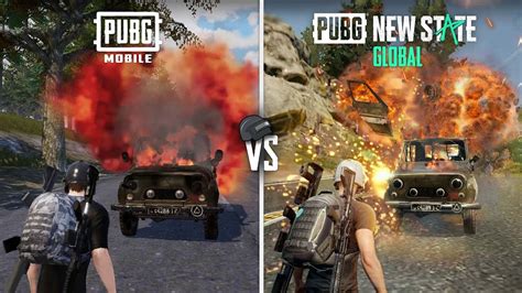 Pubg New State Global Vs Pubg Mobile Comparison Of Details And Physics