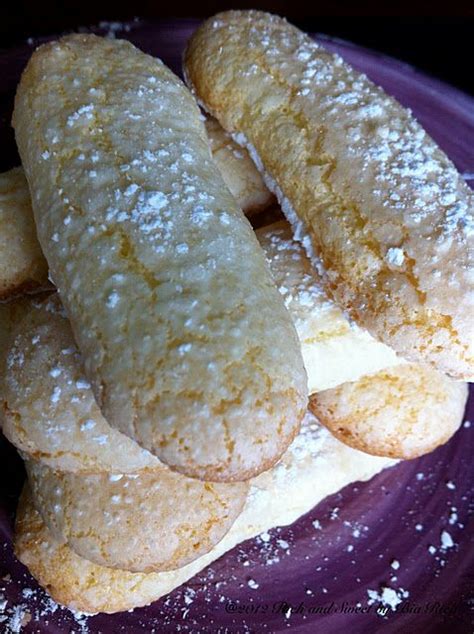 They are also known as savoiardi, biscotti di savoia, or sponge fingers. Homemade Lady Fingers ~ Need them for practically every ...